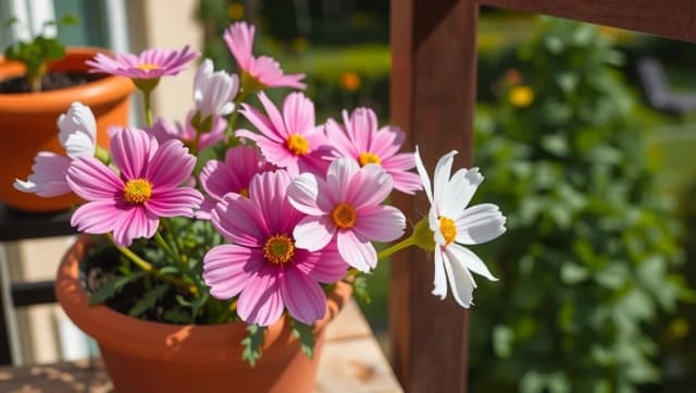 Odla rosenskära i kruka och få blommor hela sommaren