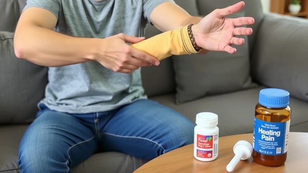 Ont i vänster arm vad kan det bero på