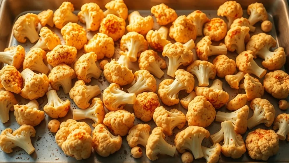 Rostad blomkål i ugn på gokväll