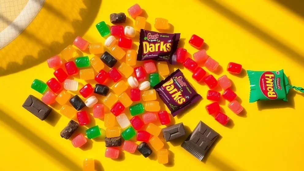 Solglada snacks och godis som lyser upp vardagen